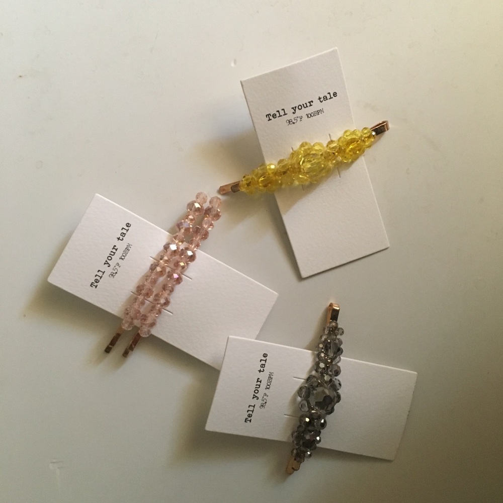 Hair Pin Yellow